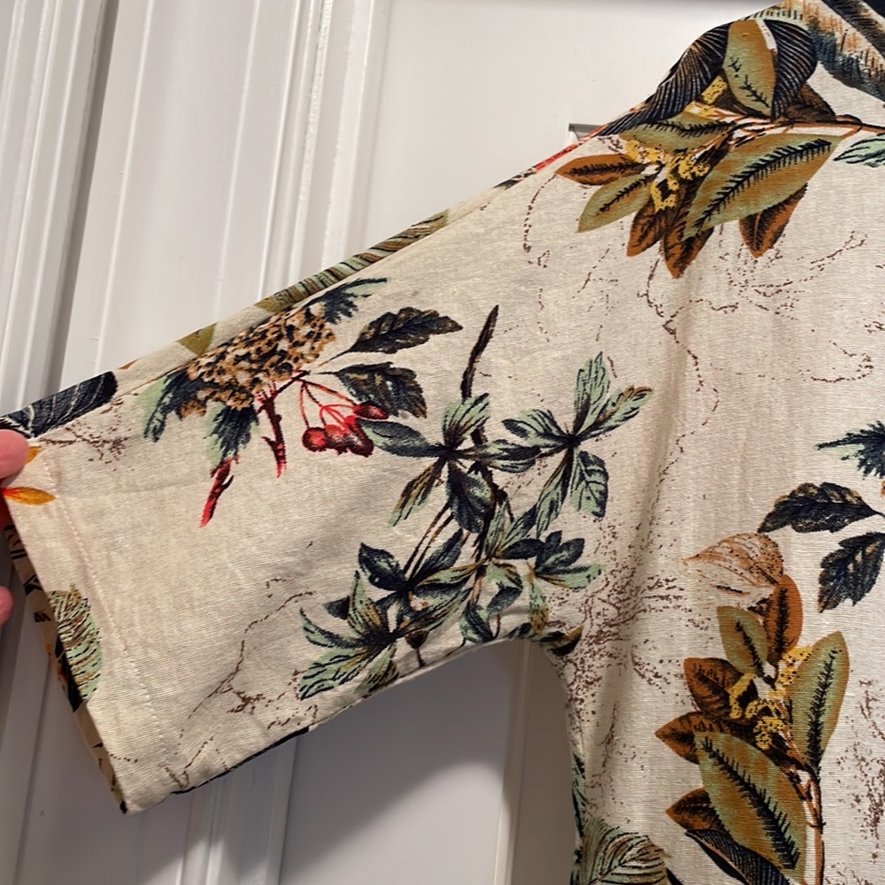 Zanzea collection floral midi dress size L - Picture 4 of 4